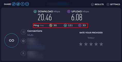 what is internet ping speed.
